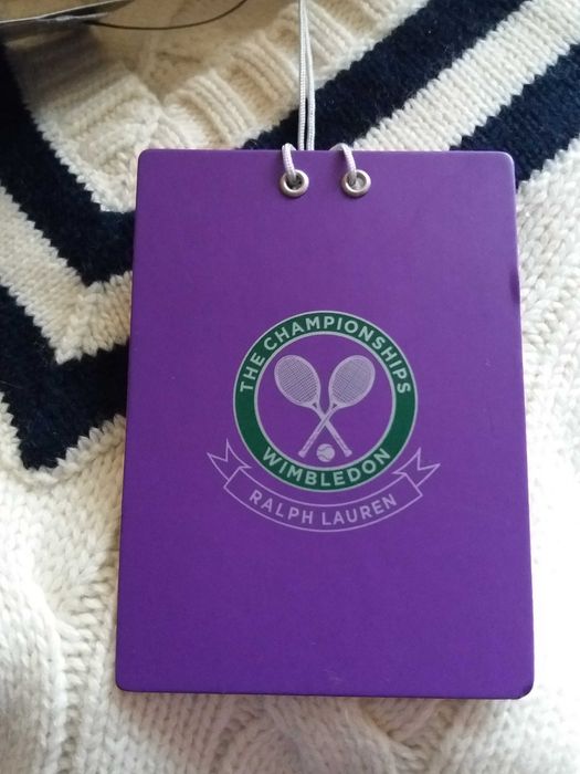 жилет с кашемиром от Ralph Lauren 
Wimbledon Collection