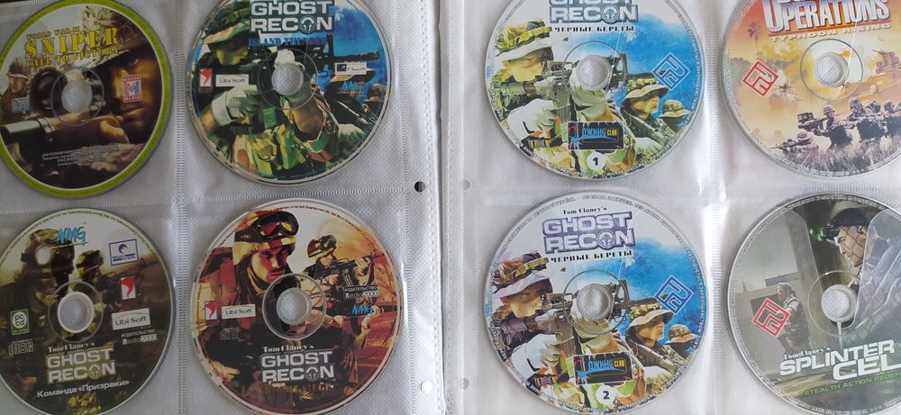 CD Holder 240pcs с играми для ПК