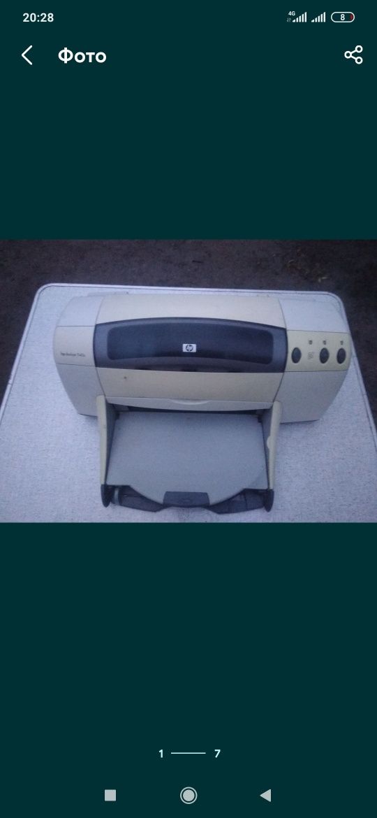 Цветной принтер HP Deskjet 940c Hewlett-Packard