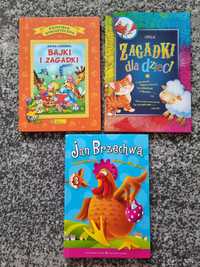 Książki Zagadki dla dzieci, Bajki i zagadki, Jan Brzechwa