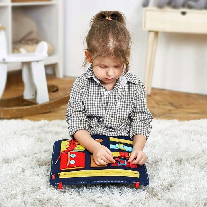 Tablica Manipulacyjna Busy Board Montessori Xxl
