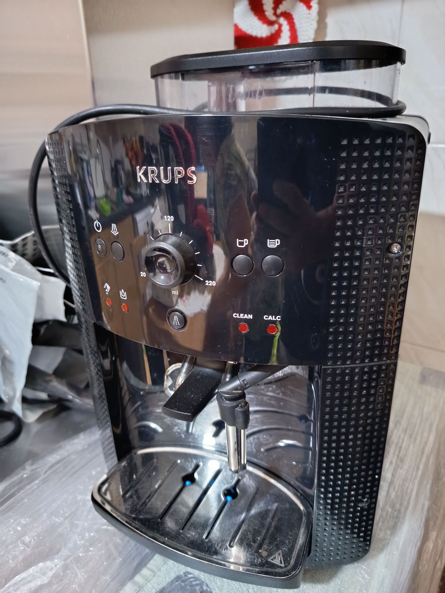 Máquina de Café Krups Preto Automática de Moinho