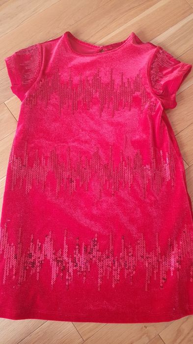 Czerwona sukienka wizytowa George110-116