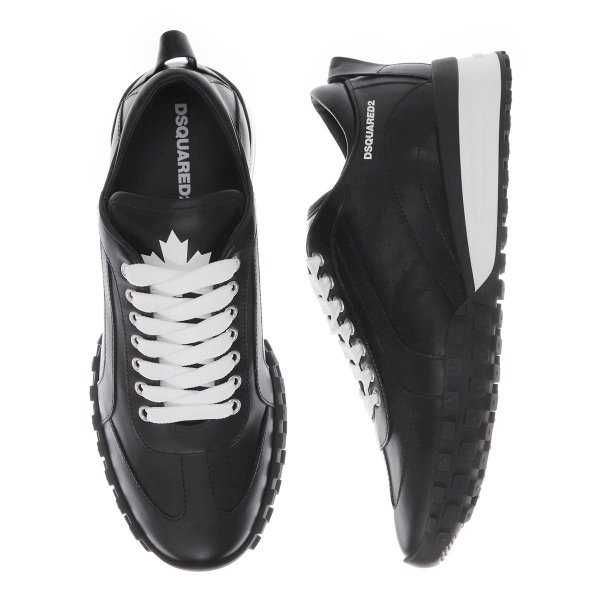 DSQUARED2 luksusowe włoskie sneakersy buty LEGEND DSQ2