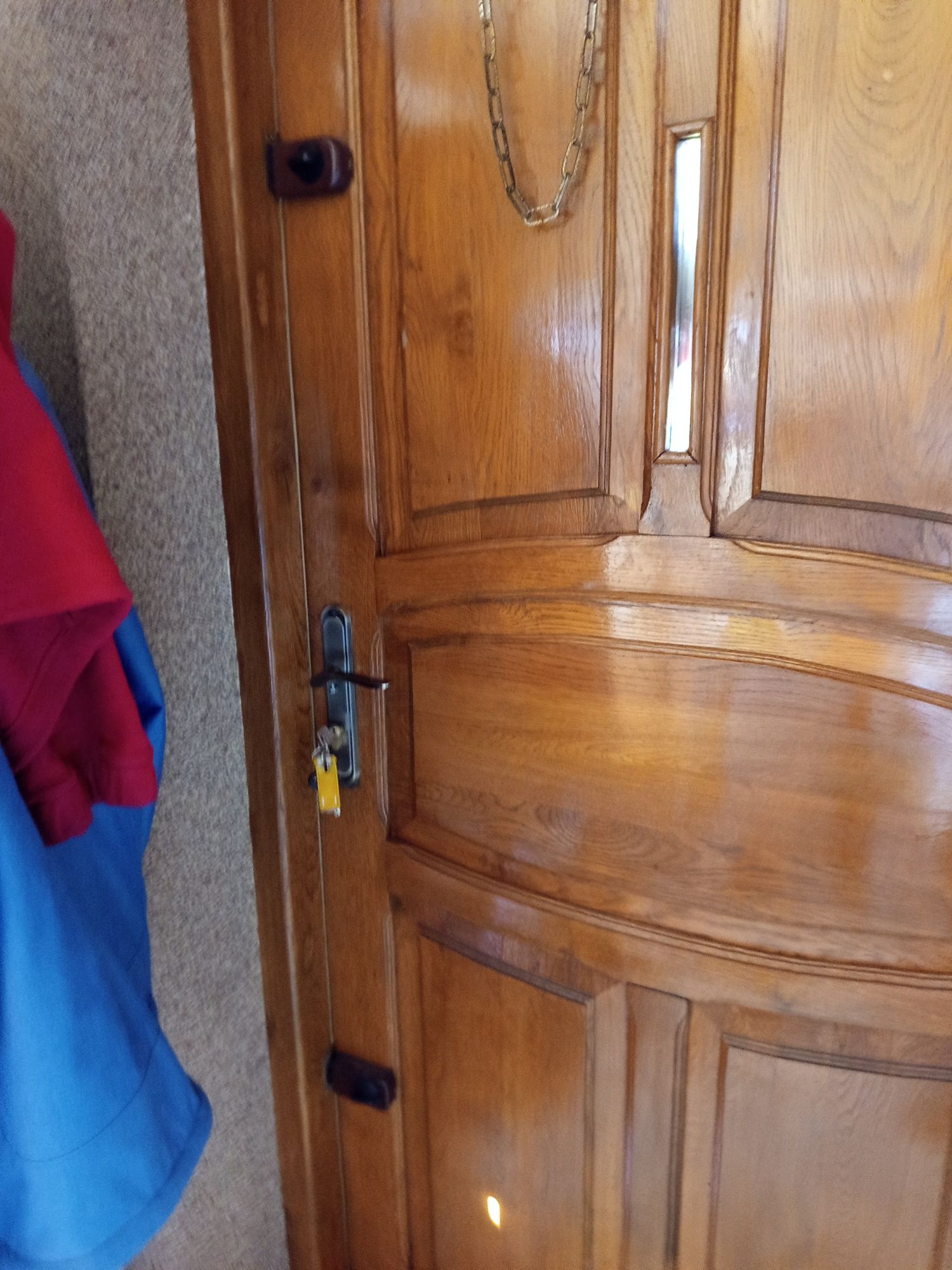 Drzwi wejściowe zewnętrzne dębowe 90