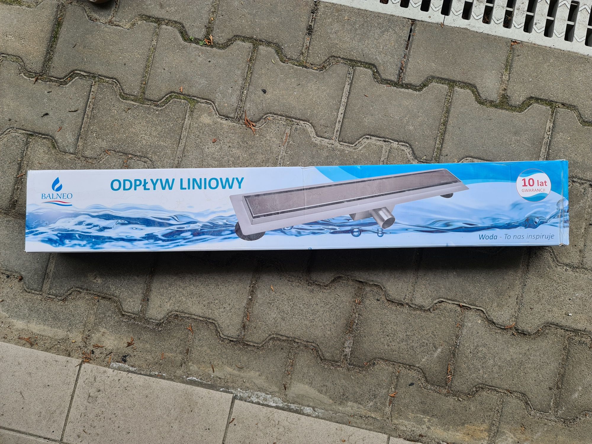 Odpływ liniowy 2w1 Balneo Duplex Next 90 cm