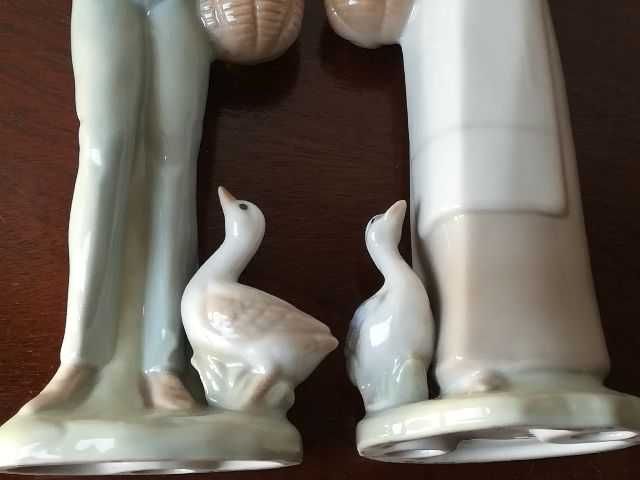 Casal em porcelana japonesa