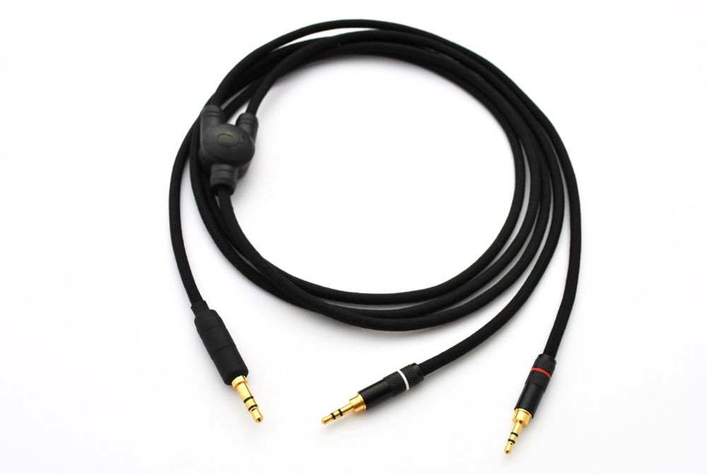 HIFIMAN kabel ręcznie wykonany 3,5mm oplot kolory 1,5m