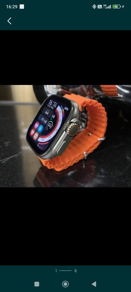 Hit smartwatch zegarek sport inspiracje Orange