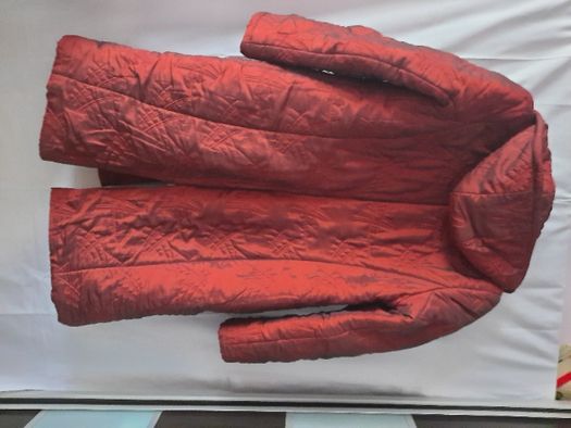 Płaszcz pikowany w kolorze rudym