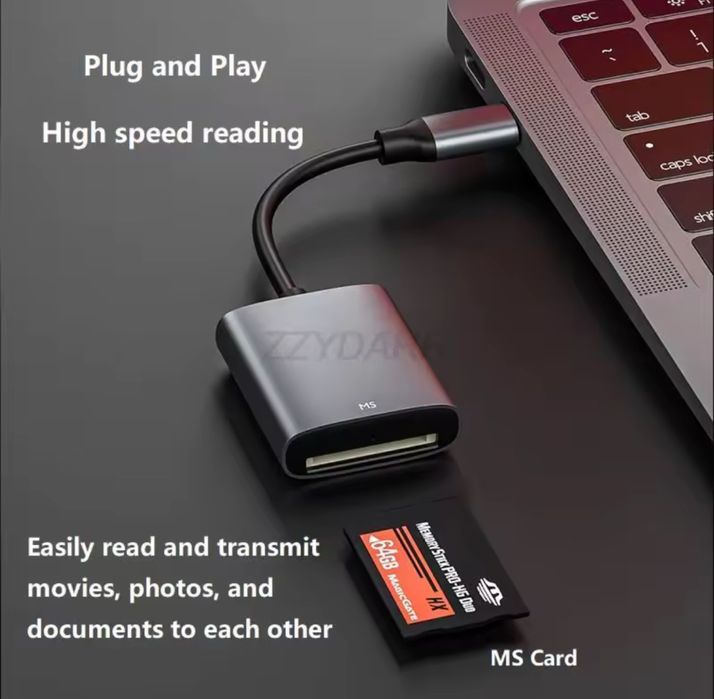 Адаптер Type C card readers MS (картрідер)