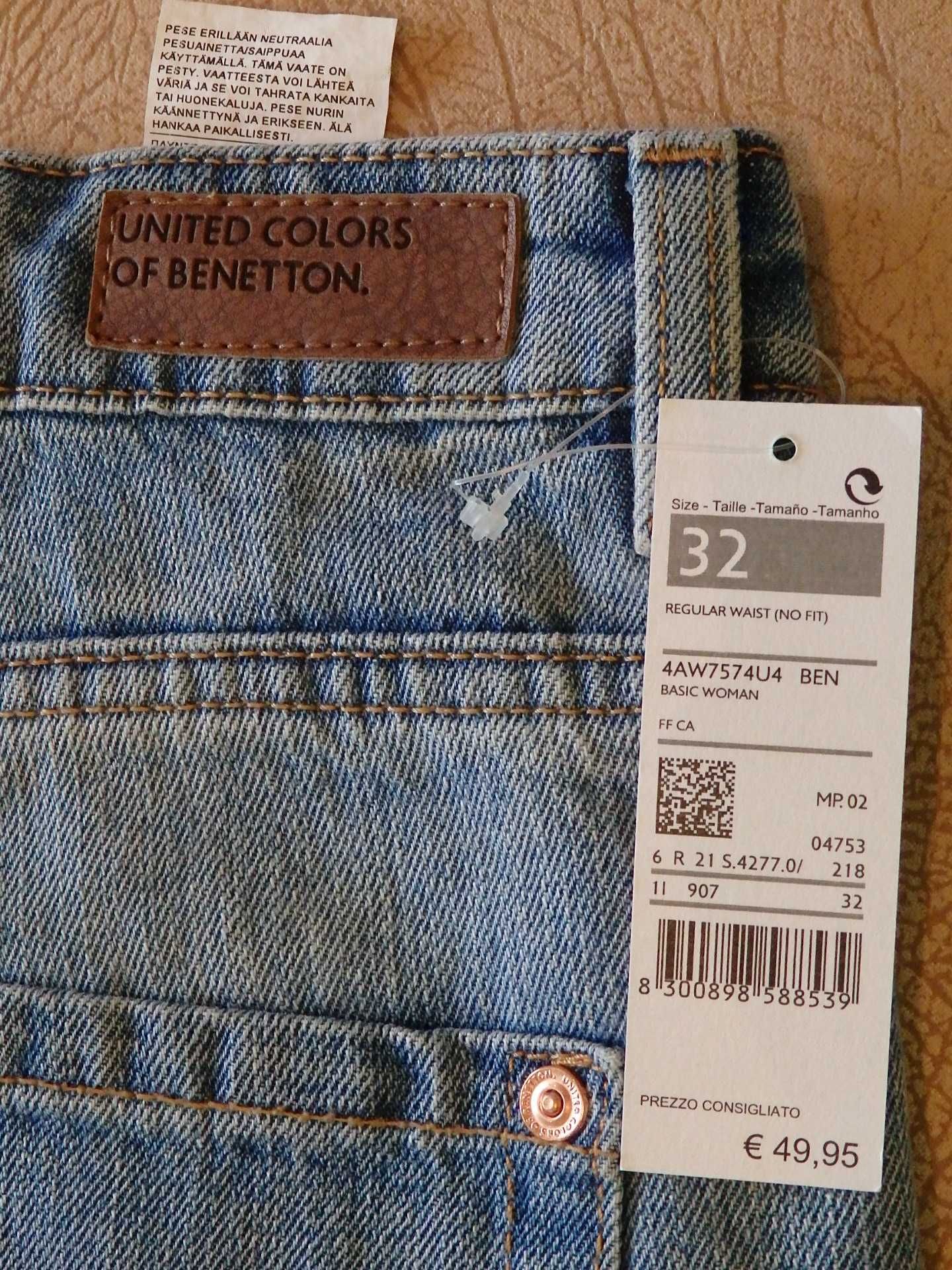 UNITED COLORS OF BENETTON джинси джинсы оригинал оригінал нові новые