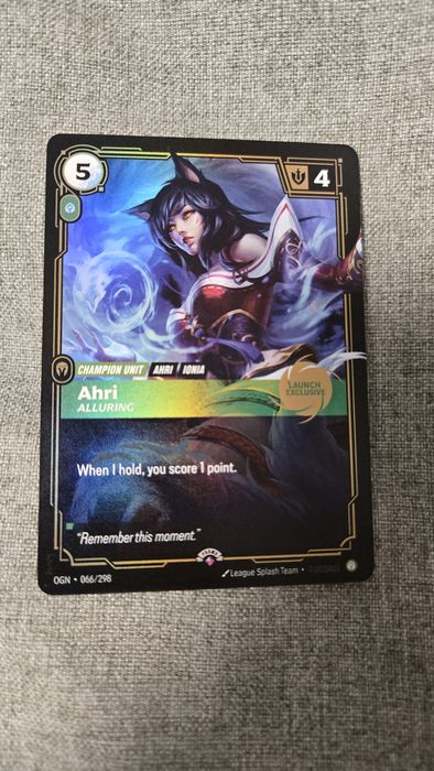 Ahri promo riftbound league of legends Essen