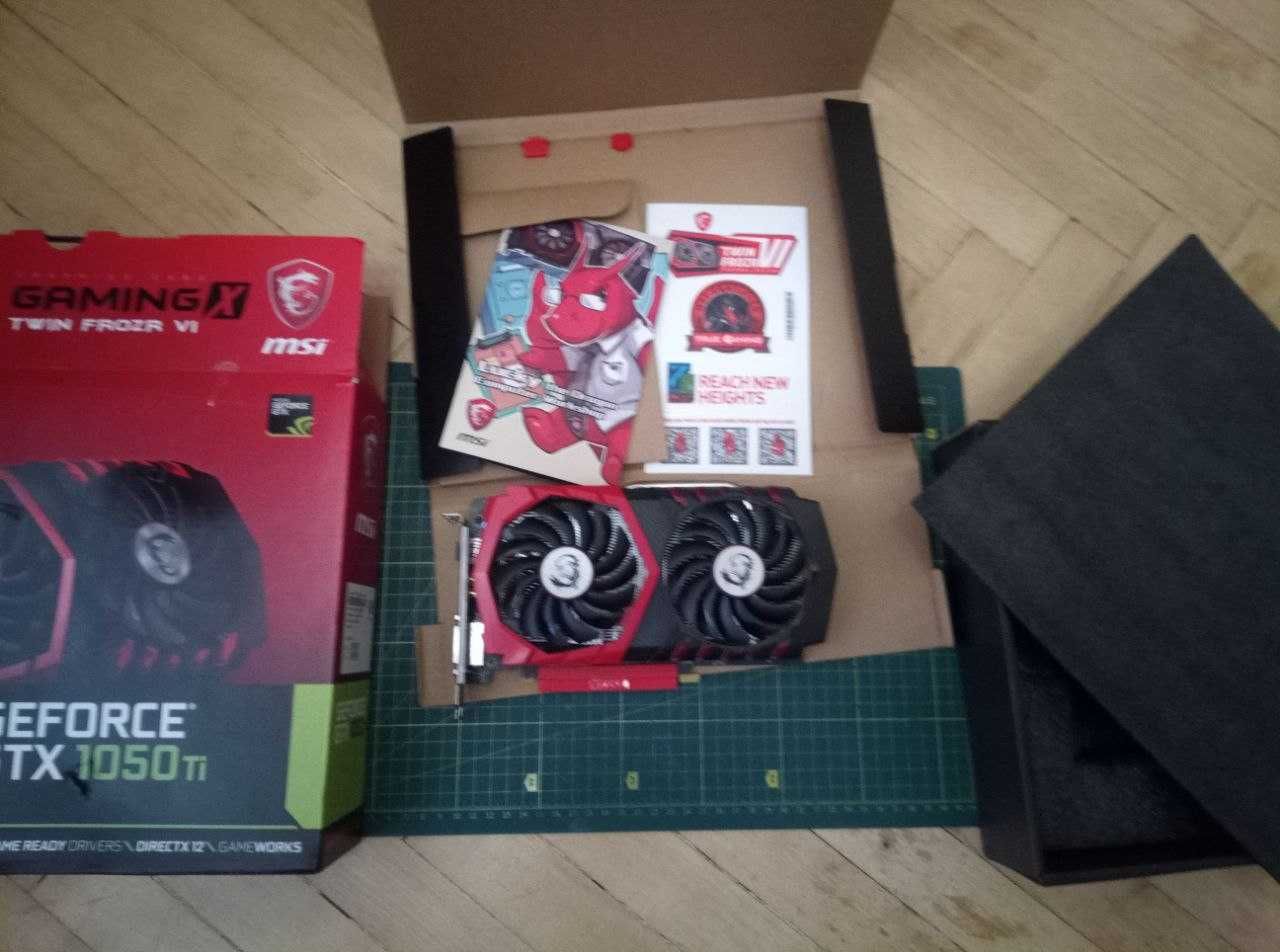 Відеокарта GTX 1050ti GamingX