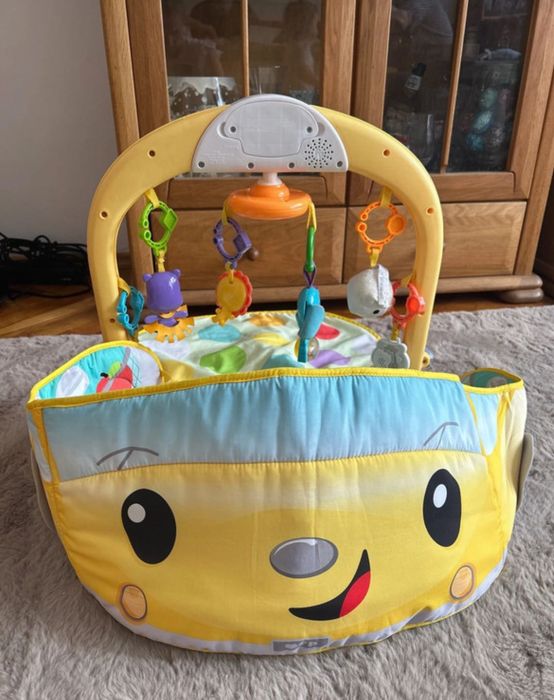 Mata sensoryczna Fisher Price Wesoły autobus