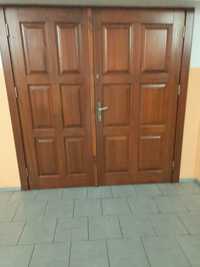 Drzwi wewnętrzne drewniane z demontażu