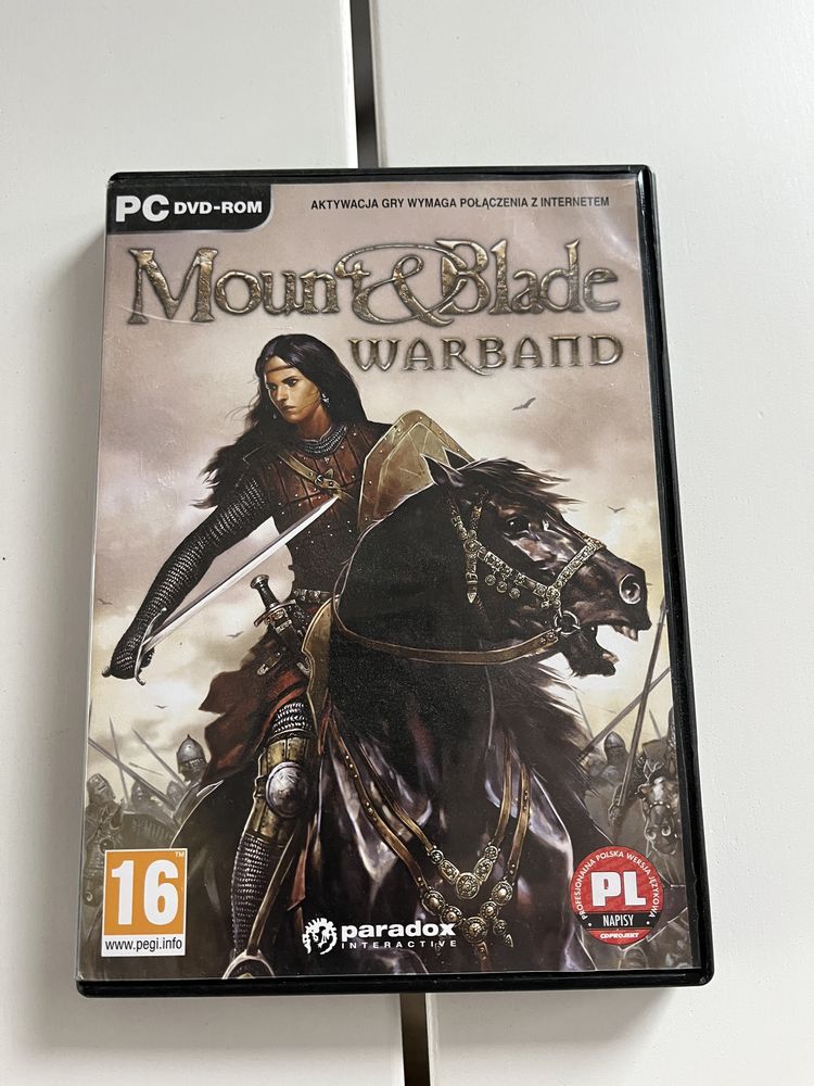 Gra PC DVD Mount Blade Warband, Worms, Shogun 2