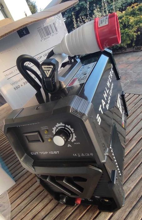 Przecinarka plazmowa CNC Stahlwerk CUT 70P + palnik maszynowy + inne