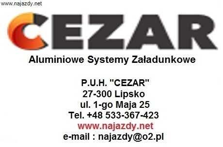 Najazdy Aluminiowe 4m 4,1t Cert. CE Włoska jakość i precyzja