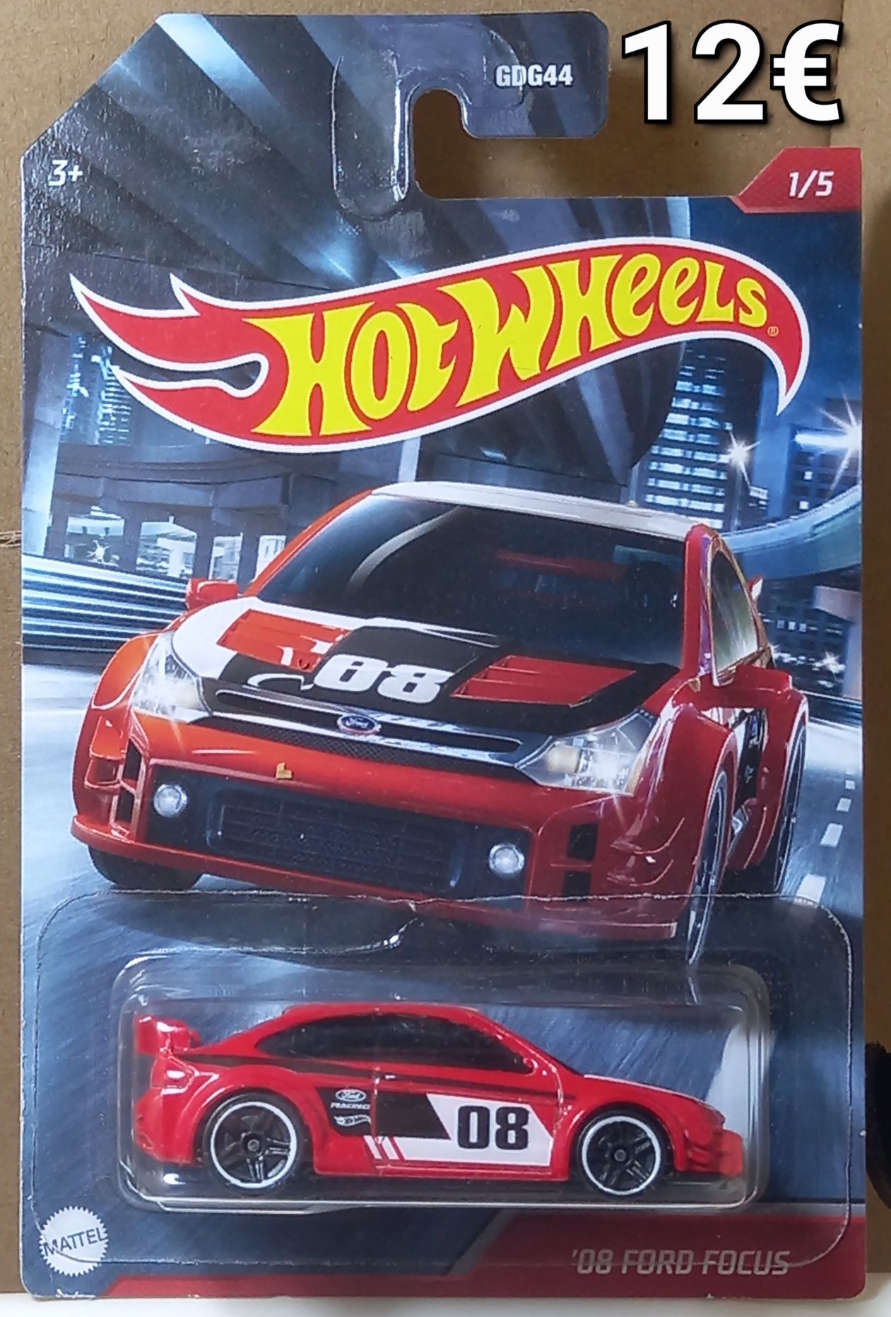 08 ford focus hot wheels