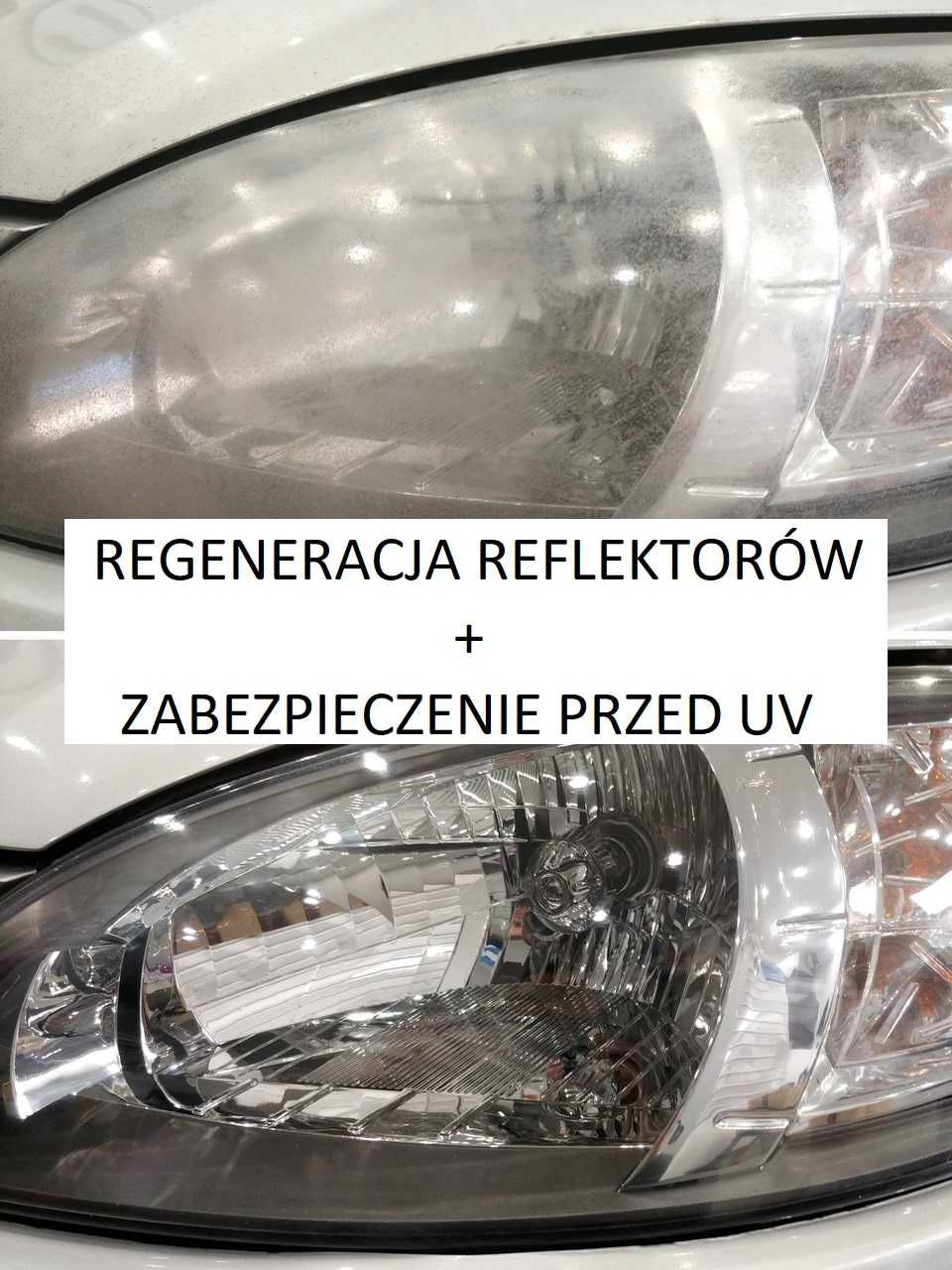 Polerowanie lamp. Regeneracja reflektorów