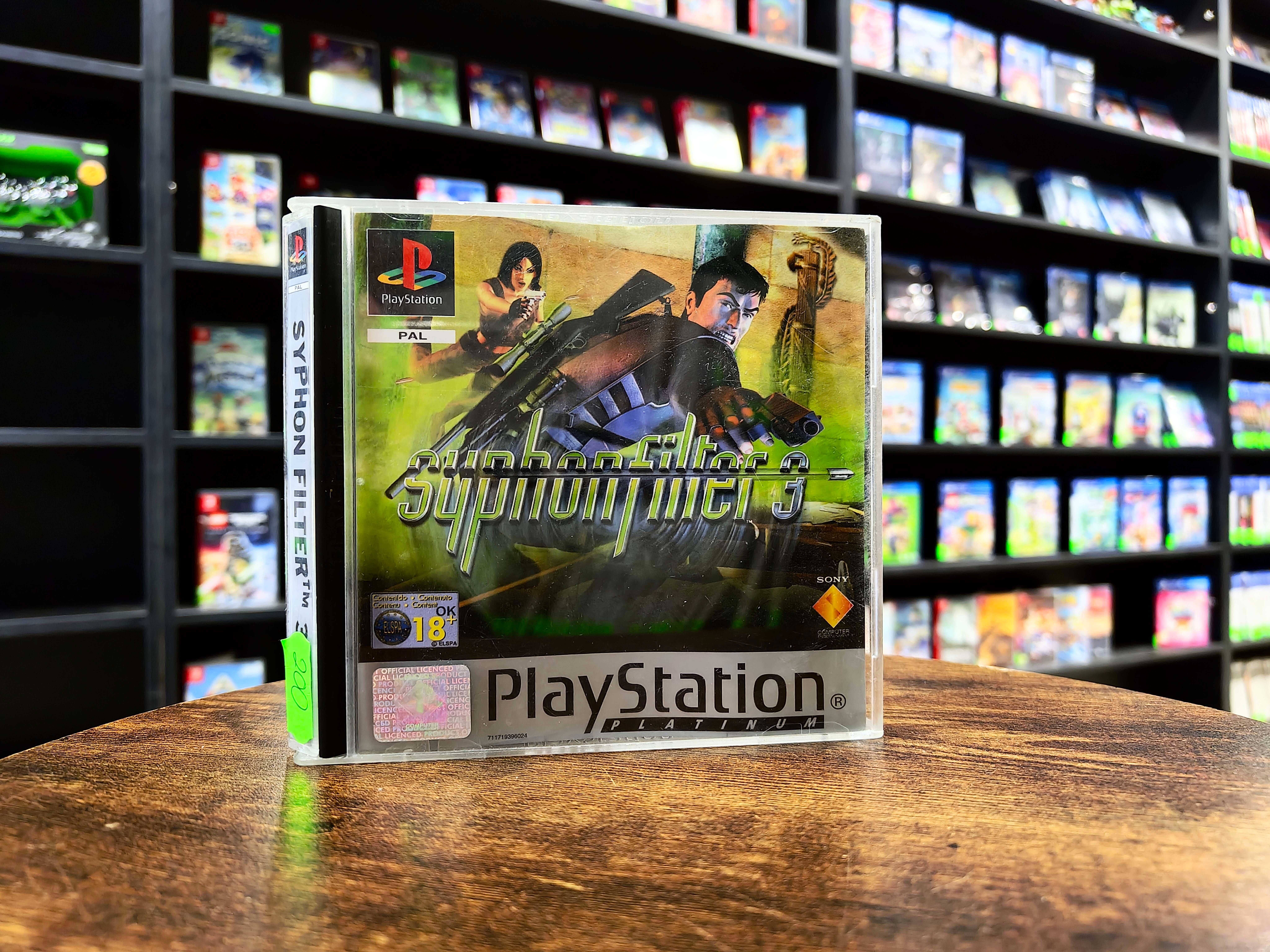 Syphon Filter 3 PS1 PSX ANG - Sklep Będzie granie