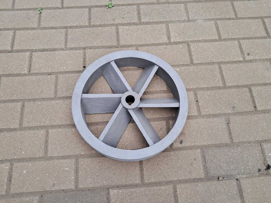 Koło pasowe, szajba do sprężarki kompresora otwór 30mm śr. koła 37cm.