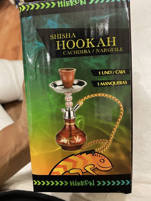 Mini Shisha HIBRÕN Portátil - NOVA (Completa)