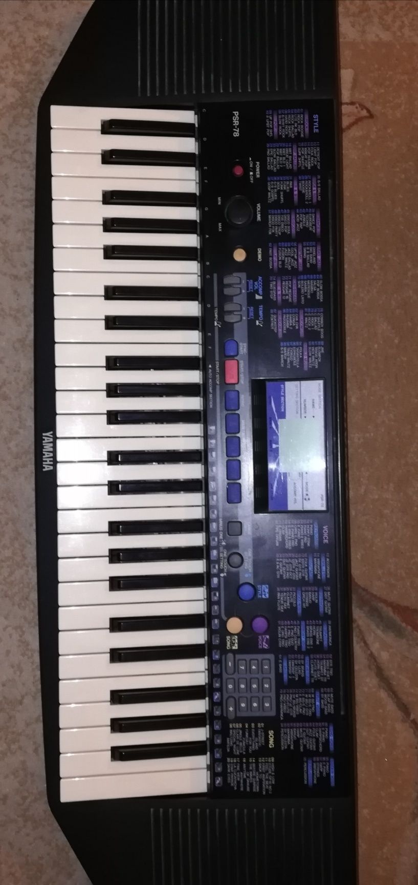 Keyboard Yamaha PSR-78