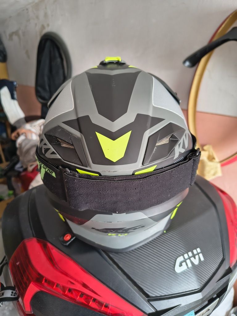 Kask Kappa Cross Enduro + google