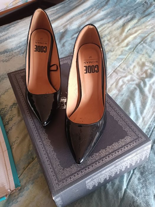 Sapato verniz preto Code