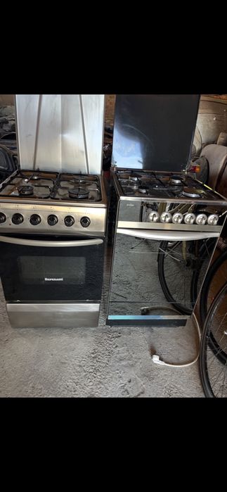 Плита газова Hansa FCMX583291 нержавійка