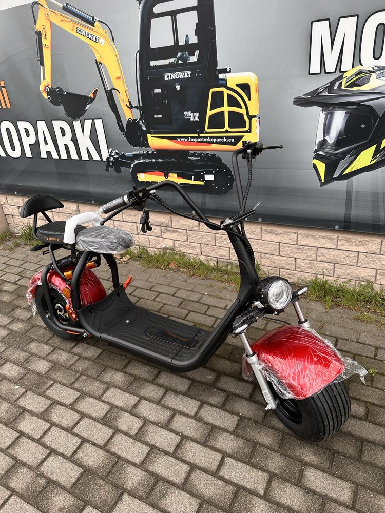 NOWY Motorower elektryczny Skuter CityCoco AbiWa 20ah HOMOLOGACJA