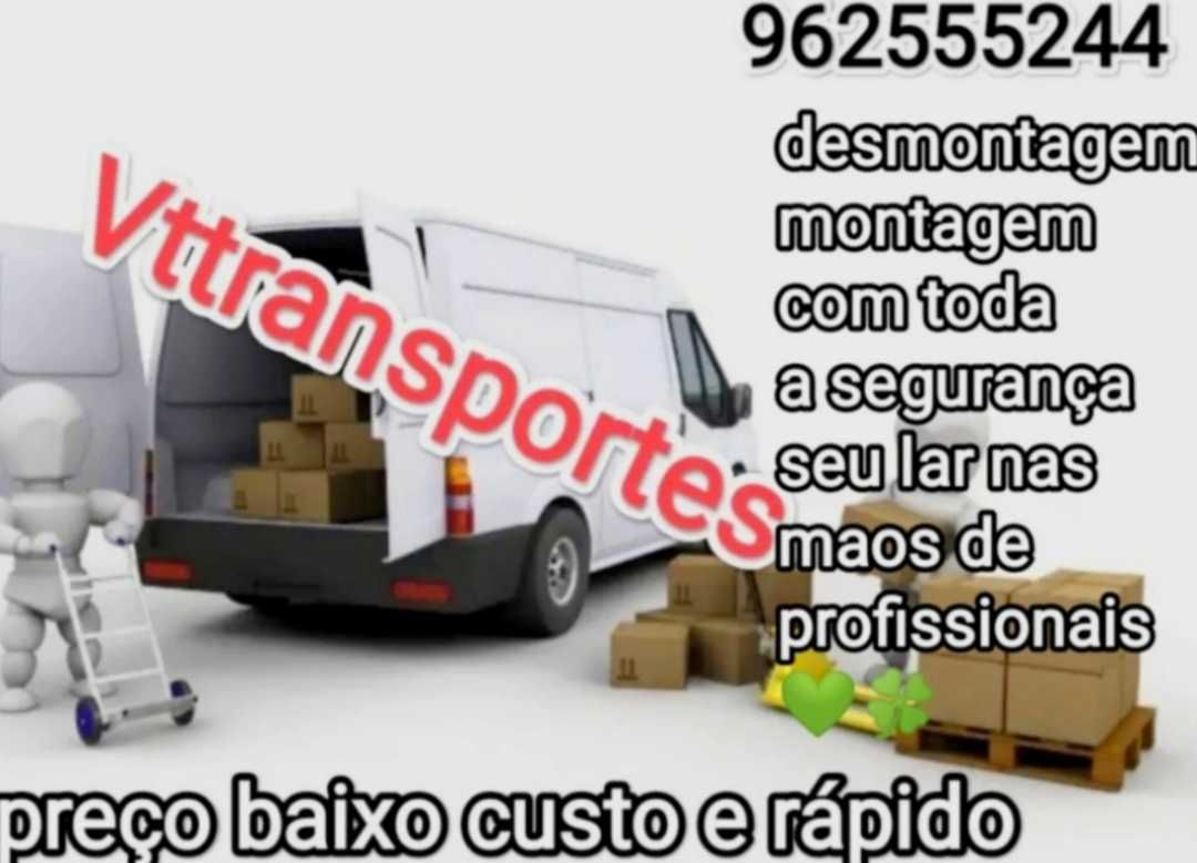 Frete mudanças ou transportes