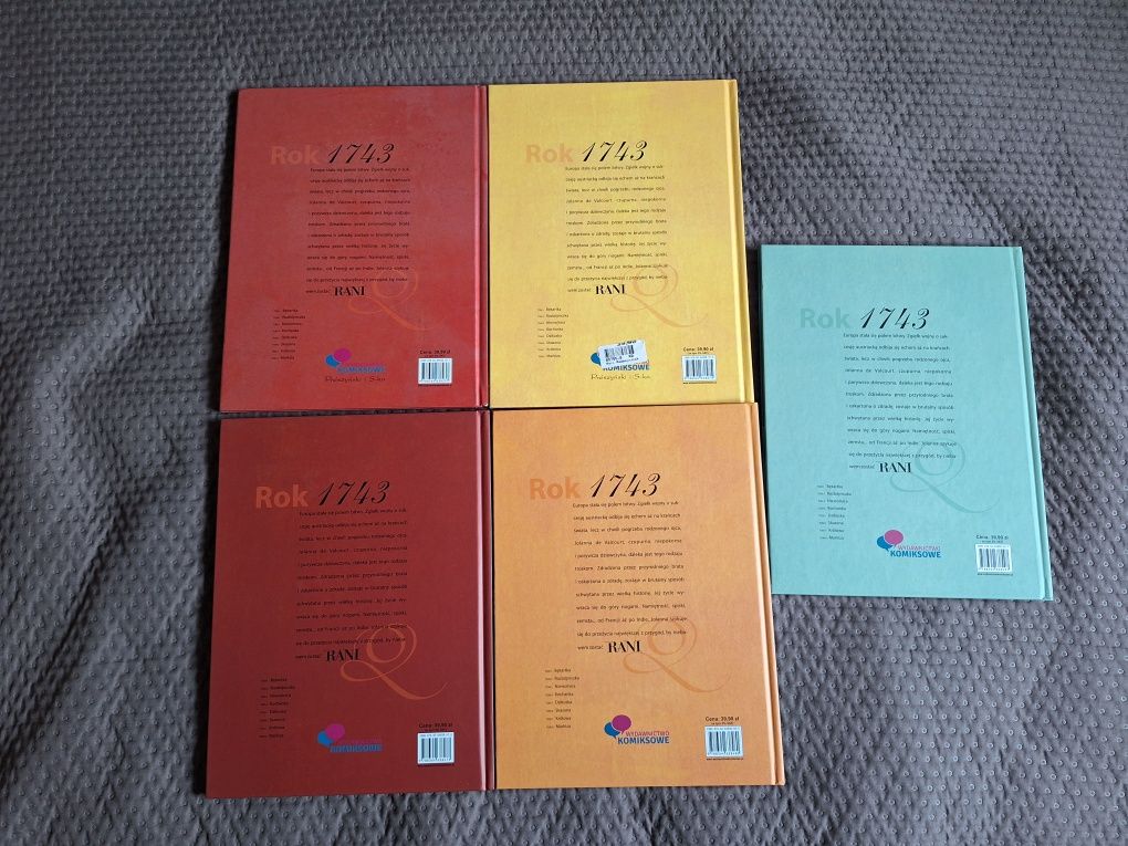 Komiks Rani. Tom 1 - 5.