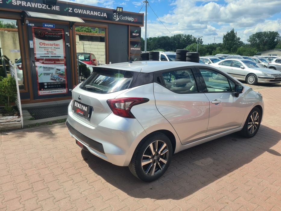 Nissan Micra / 1.0 benzyna / Niski Przebieg / Led / Alu /