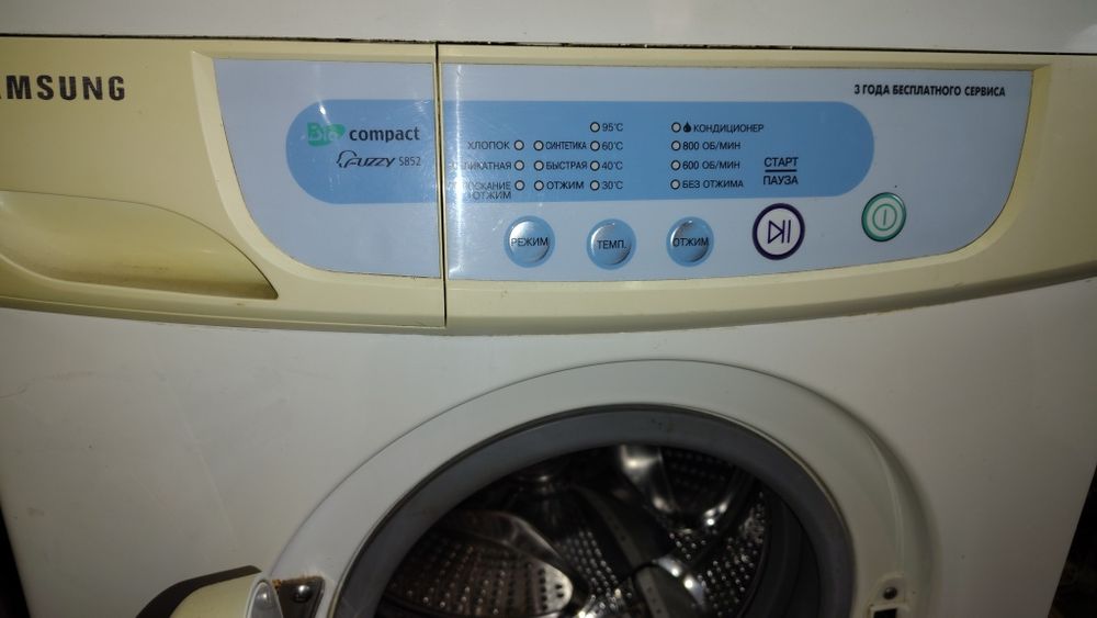 Пральна машина samsung  s852