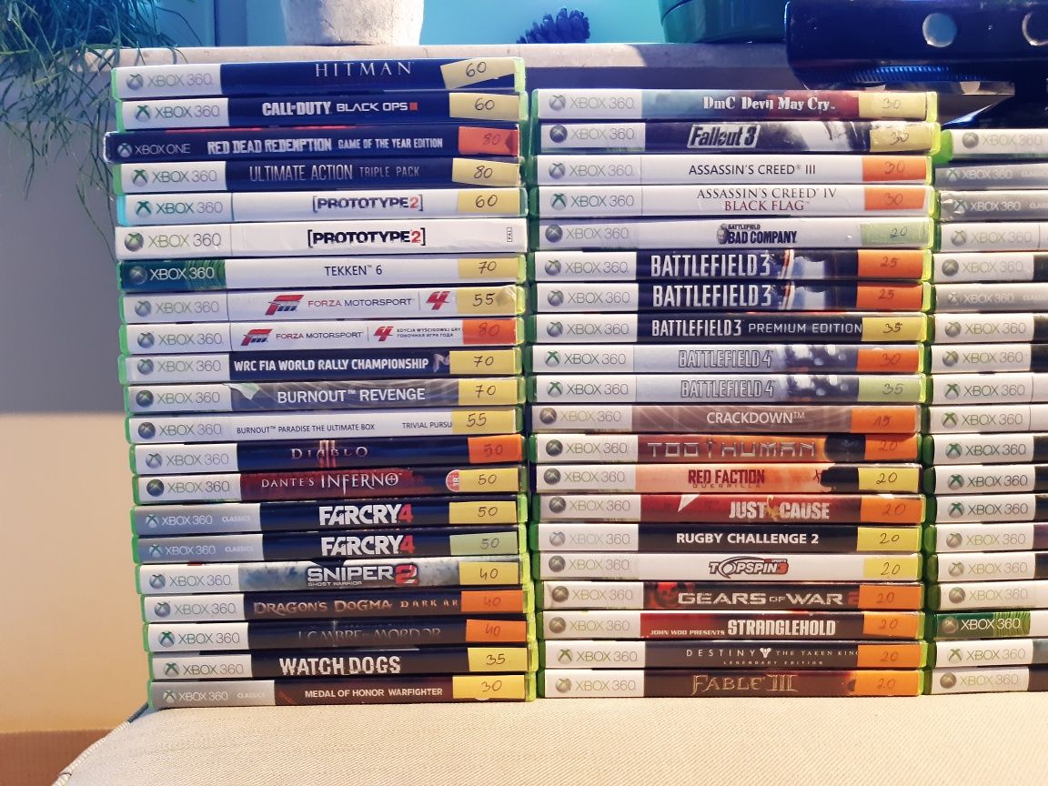 Gry xbox360 minecraft fifa lego forza hotizon need for speed
