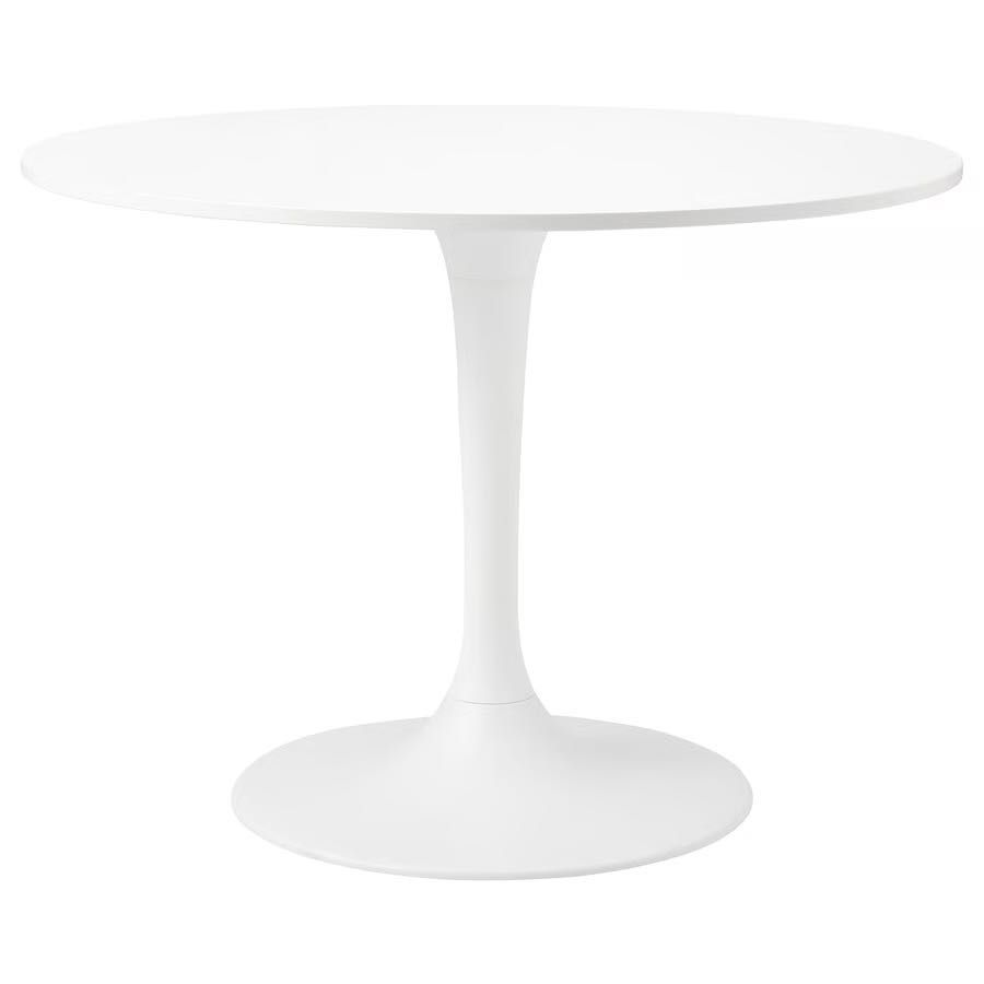 Mesa branca DOCKSTA IKEA (White table DOCKSTA IKEA)