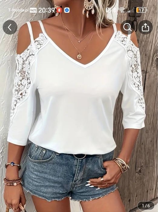 Elegancka bluzeczka 3/4