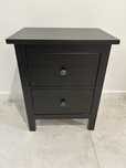 Szafka nocna Ikea Hemnes czarna UNIKAT!