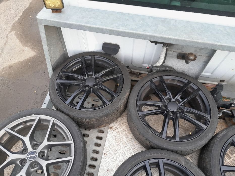 Alufelgi 18 5x112 Et51 Czarne Skoda Octavia VW Golf Audi A3 Seat Leon