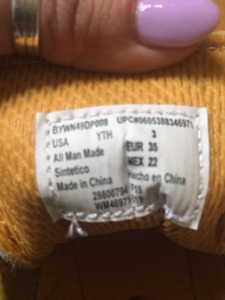 Buty trapery na zimę, ciepłe, rozmiar 35