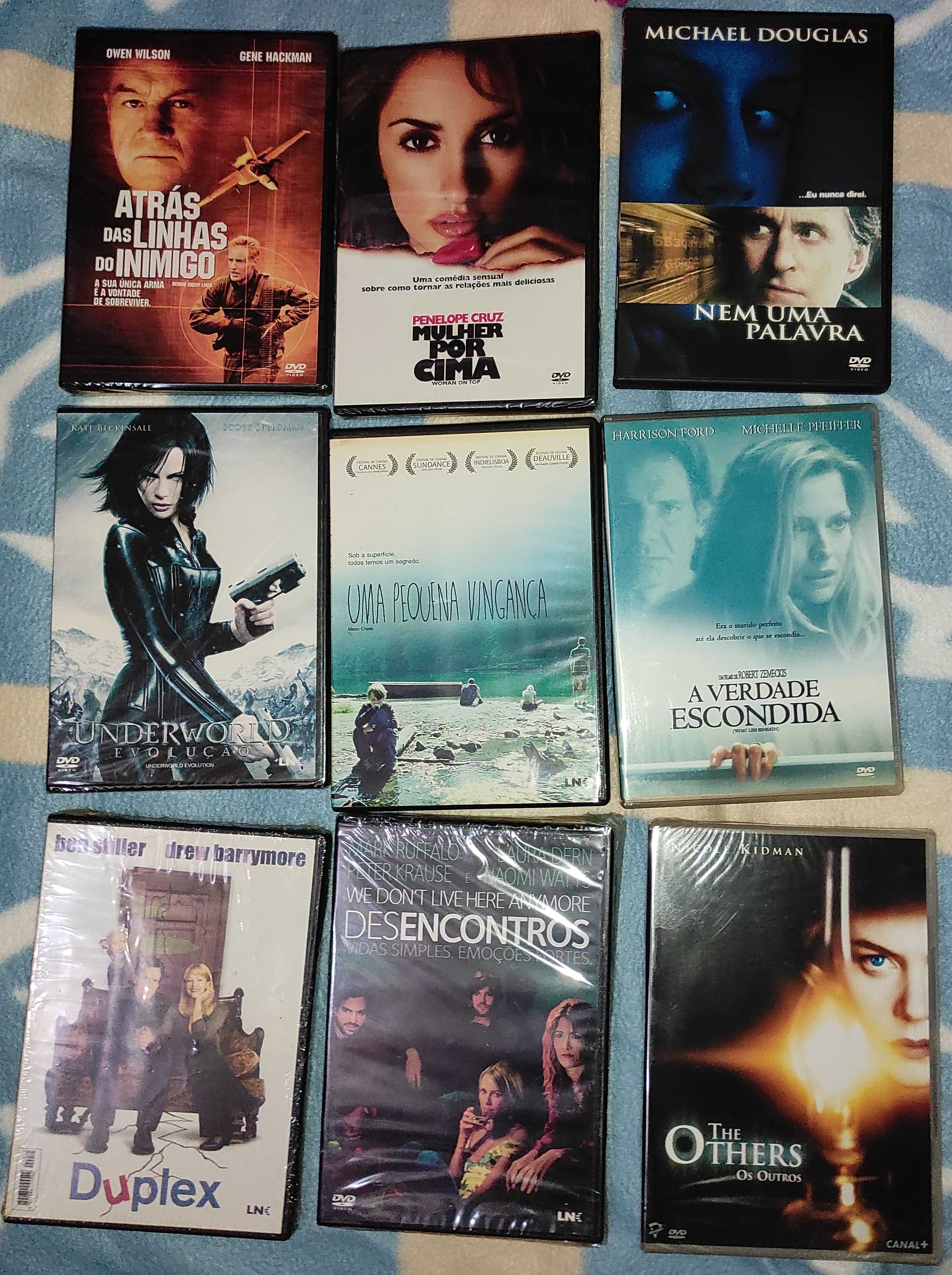 Pack de 9 DVDs de Filmes #30