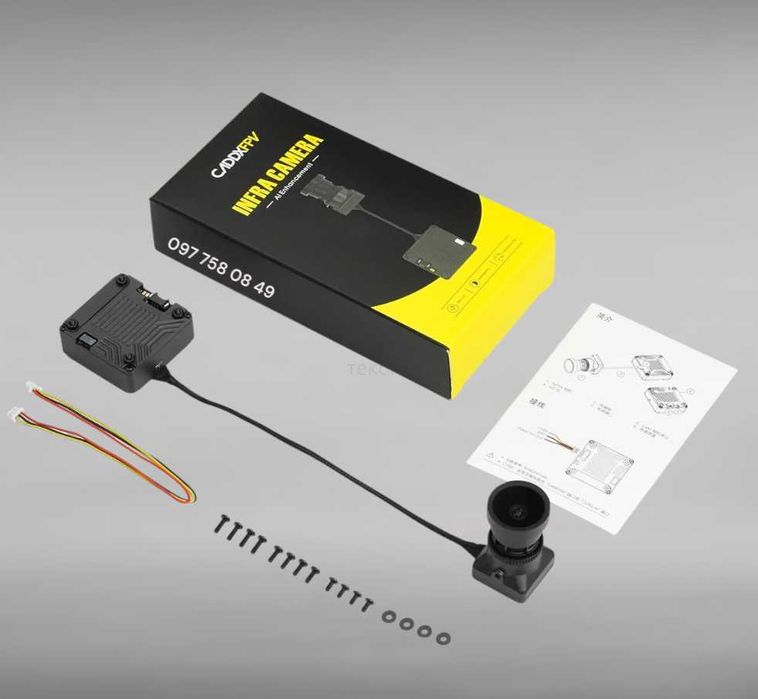 Аналогова інфрачервона камера Caddx Infra нічна камера caddxfpv