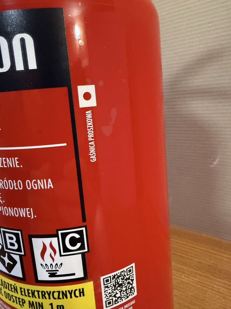 Gaśnica Proszkowa 6kg Ogniochron Nowa