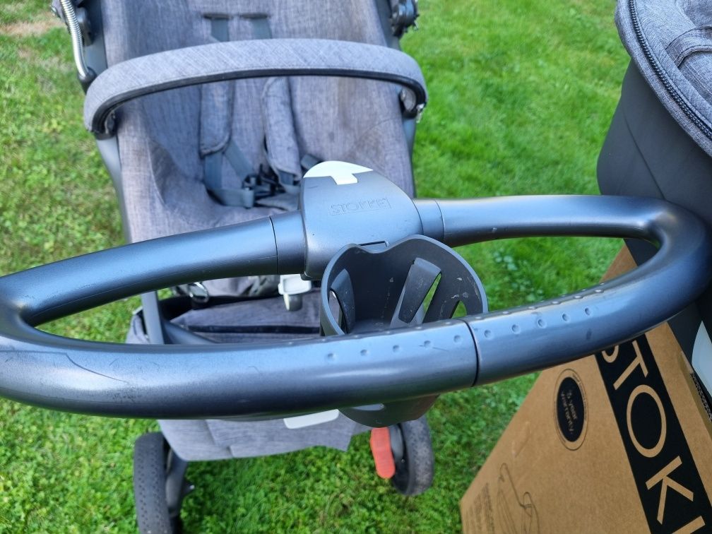Wózek Stokke V5 Black Melange