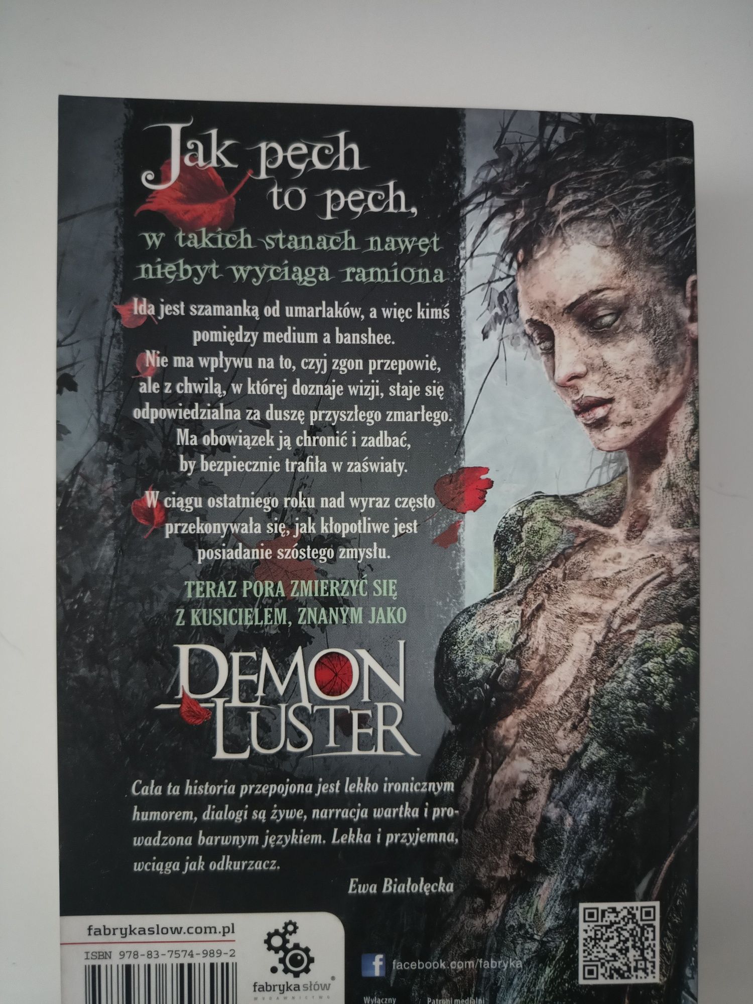 Demon luster Martyna Raduchowska Fabryka Słów