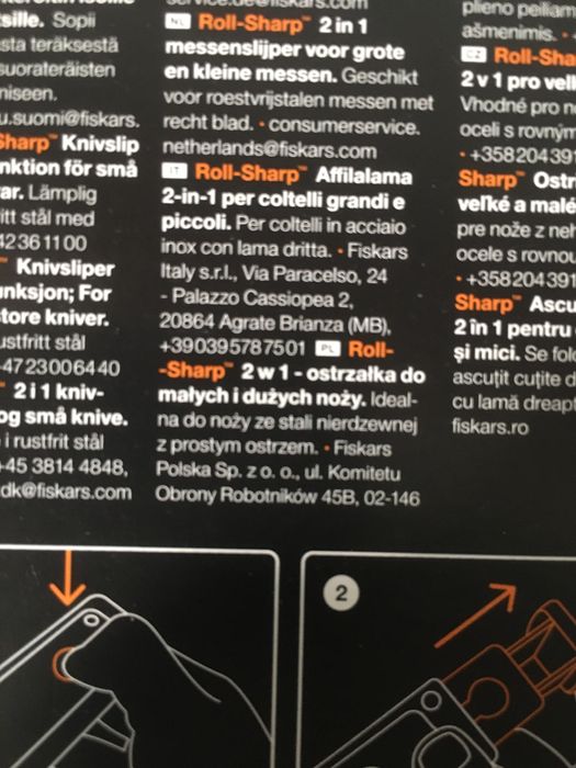 Fiskars profesionalne ostrzałki