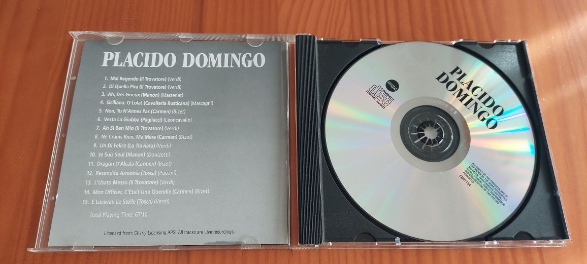 CD original Plácido Domingo